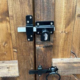 Just couple of photos showing gates I made. Also types of lock and ring latch fastner: Click Here To View Larger Image